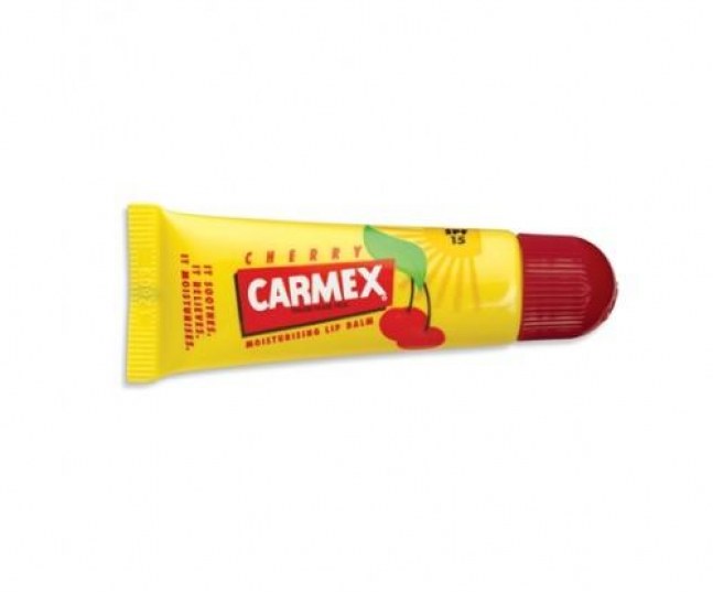 CARMEX Бальзам для губ с ароматом вишни с защитой от воздействия ультрафиолета SPF15, туба в блистере10г