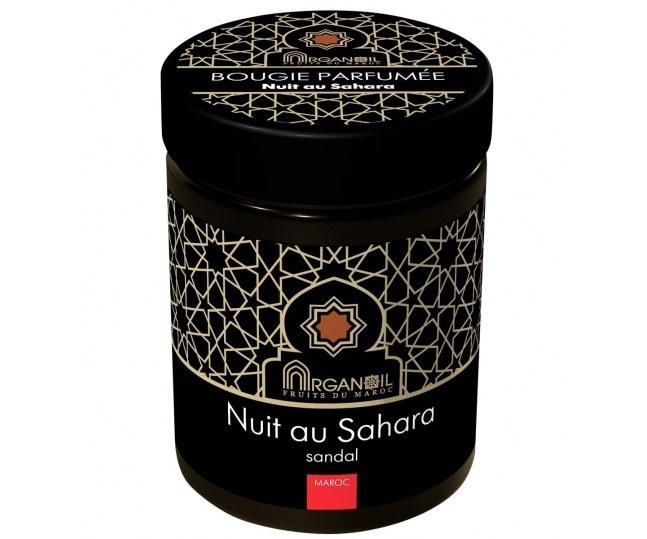 Ароматическая свеча "NUIT AU SAHARA" - Ночь в Сахаре (сандаловое дерево) 100мл