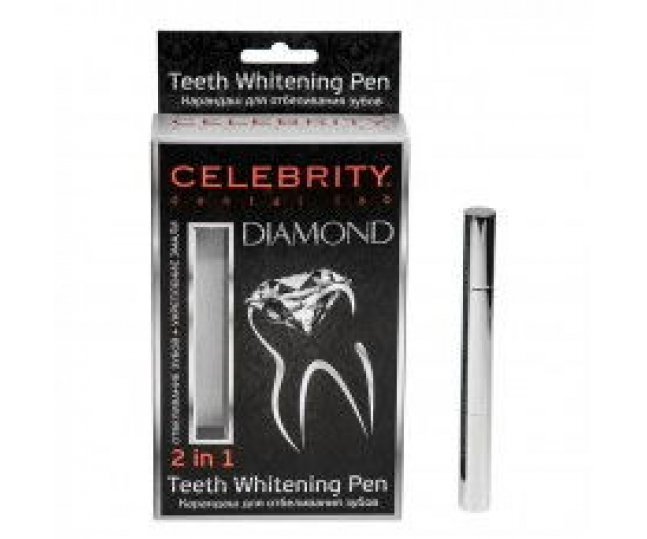 Amazing White Celebrity Dental Lab отбеливающий карандаш 2 в 1 (отбеливание плюс укрепление эмали)