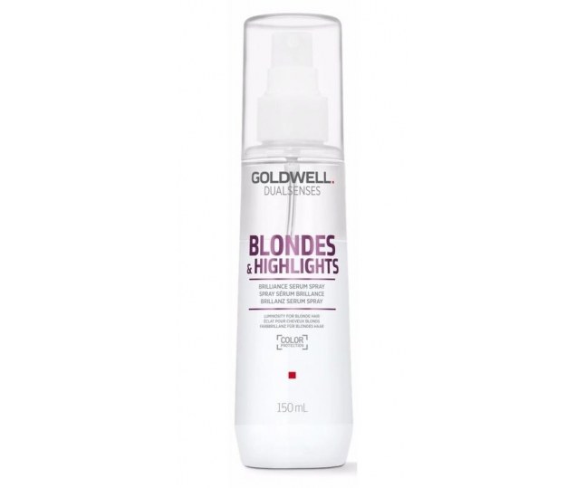 GOLDWELL Dualsenses Blondes & Highlights Brilliance Serum Spray – Спрей-сыворотка для осветленных волос 150 мл