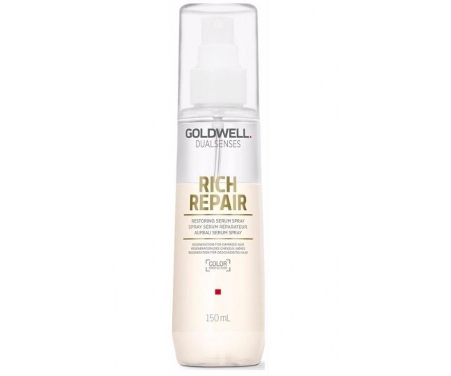 GOLDWELL Dualsenses Rich Repair Restoring Serum Spray  – Восстанавливающая сыворотка-спрей для поврежденных волос 150 мл
