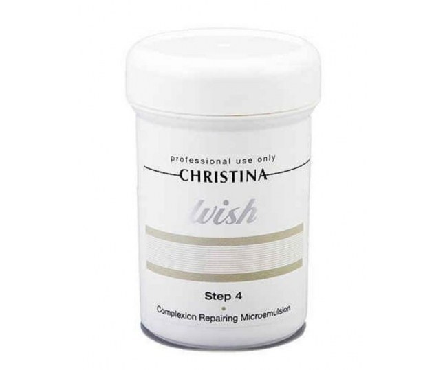 CHRISTINA Wish Complexion Repairing Microemulsion - Микроэмульсия для улучшения внешнего вида лица (шаг 4) 250 ml