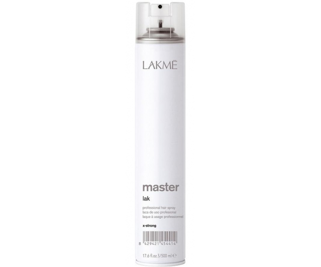 LAKME MASTER Lak X-Strong - Лак для волос экстра сильной фиксации 500 мл
