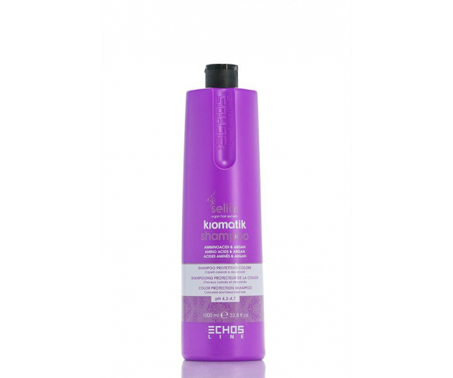 Шампунь для защиты цвета окрашенных Kromatik Color Protection Shampoo 1000мл
