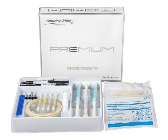 Premium Teeth Whitening Kit 38% Набор для клинического отбеливания на 4 человека