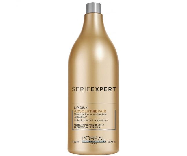 L’Oreal Professionnel Absolut Lipidium / Восстанавливающий шампунь для поврежденных волос Абсолют Репэр Липидиум 1500мл
