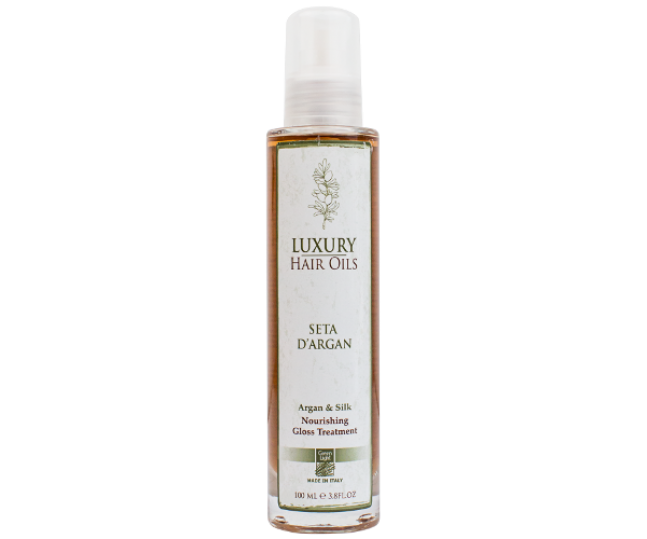 Luxury Hair Oils Seta D'Argan Noirishing Gloss Treatment 100мл