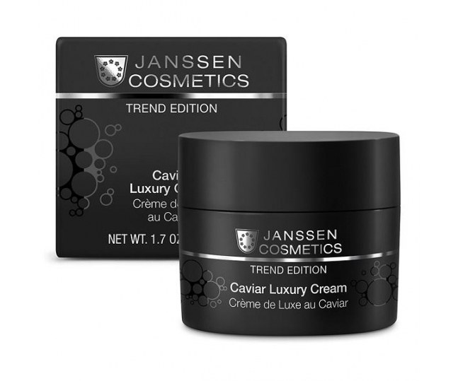 JANSSEN COSMETICS Caviar Luxury Cream Роскошный обогащенный крем с экстрактом чёрной икры 50мл