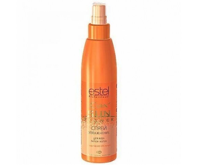 ESTEL Curex SunFlower Спрей  для волос - увлажнение, защита от UV-лучей, 200 мл