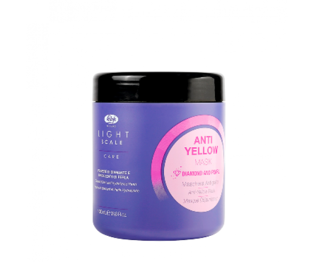 Маска для осветленных, мелированных и седых волос Light Scale Care Anti Yellow Mask 1000мл