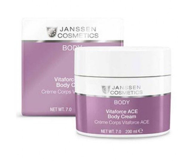 JANSSEN COSMETICS Vitaforce ACE Body Cream Насыщенный крем для тела с витаминами A, C и E 200мл