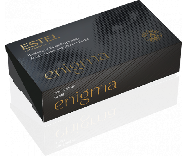 ESTEL Enigma Краска для бровей и ресниц  тон графит 20/20мл