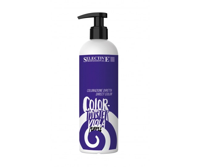 Ухаживающая краска для волос прямого действия с кератином фиолетовый 300мл