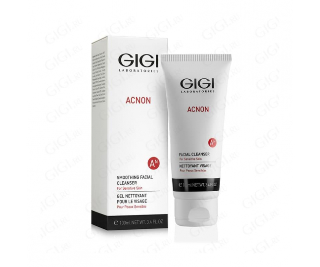 Мыло для чувствительной кожи GIGI Acnon Smoothing Facial Cleanser, 100 мл