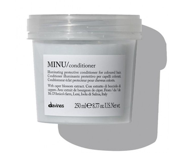 Davines MINU conditioner - Защитный кондиционер для сохранения косметического цвета волос 250мл