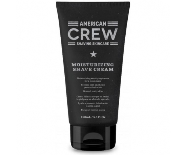 American Crew Крем для бритья на основе трав с эффектом холода для нормального и жесткого типов волос / Moisturizing Shave Cream 150мл