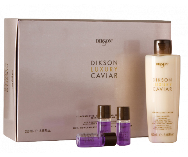 Dikson LUXURY CAVIAR -насыщенный ампульный концентрат + ревитализирующий крем с Complexe Caviar