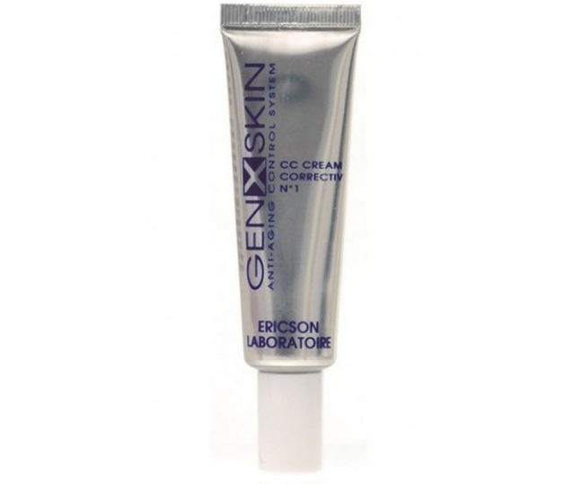 Genxskin CC Cream Corrective №1 Корректор цвета кожи с эффектом сияния янтарно-бежевый 30мл