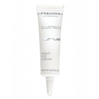 Illustrious Night Eye Cream - Омолаживающий ночной крем для кожи вокруг глаз 15мл