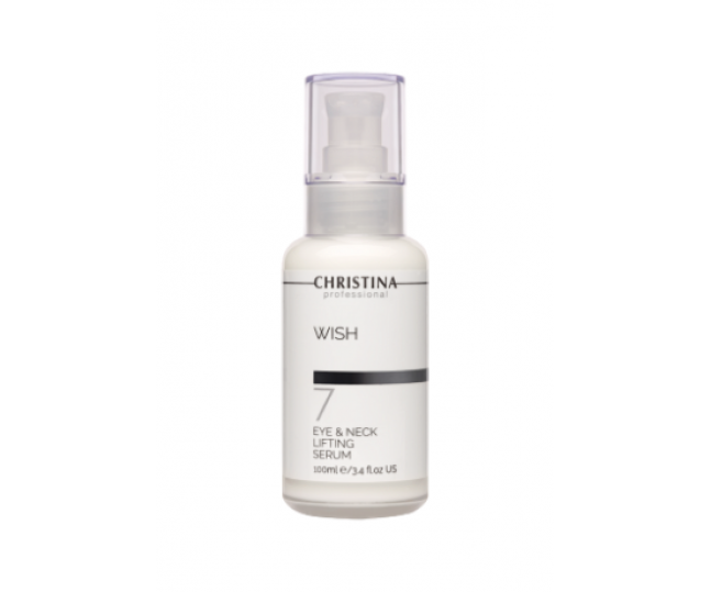 CHRISTINA Wish Eye and Neck Lifting Serum - Сыворотка для подтяжки кожи вокруг глаз и шеи (шаг 7) 100 ml