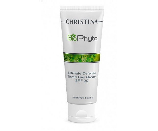CHRISTINA Bio Phyto Ultimate Defense Tinted Day Cream SPF 20 - Дневной крем «Абсолютная защита» SPF 20 с тоном 75мл