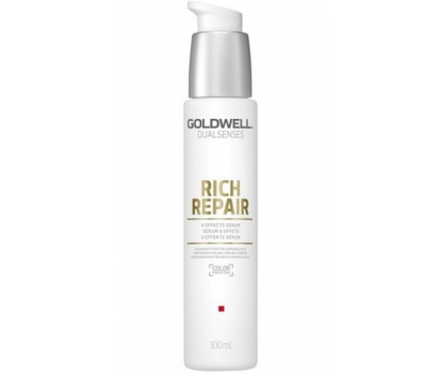 GOLDWELL Dualsenses Rich Repair 6 Effects Serum – Сыворотка 6-кратного действия для поврежденных волос 100 мл