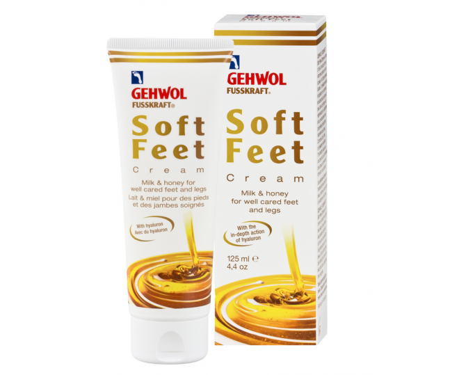 Gehwol Soft feet cream Шелковый крем «Молоко и мед» 125 ml