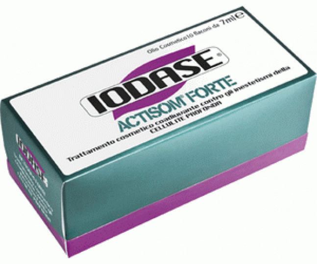 NATURAL PROJECT Маслянистая сыворотка для тела «Iodase Actisom FORTE» 6 флаконов по 10 ml
