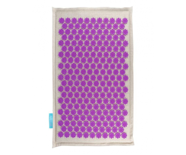 Акупунктурный массажный коврик (фиолетовый) EcoLife