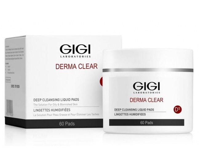 GIGI Cosmetic Labs GIGI, Derma Clear - Диски очищающие, 60 шт.