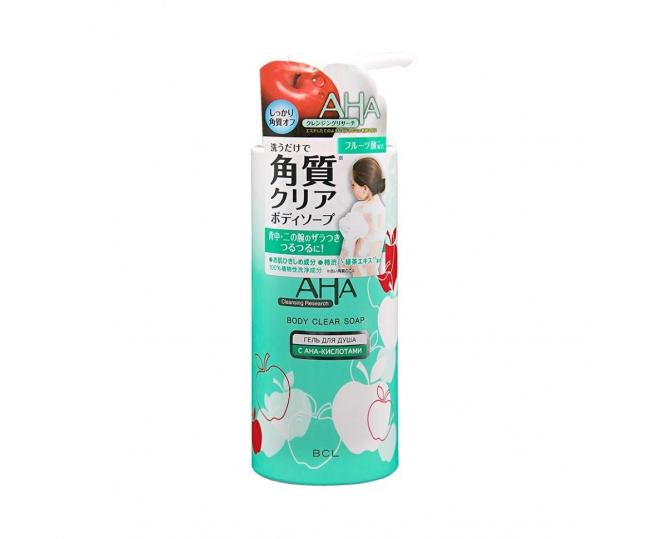 AHA Body Soap Гель для душа для нормальной кожи с фруктовыми кислотами 400мл