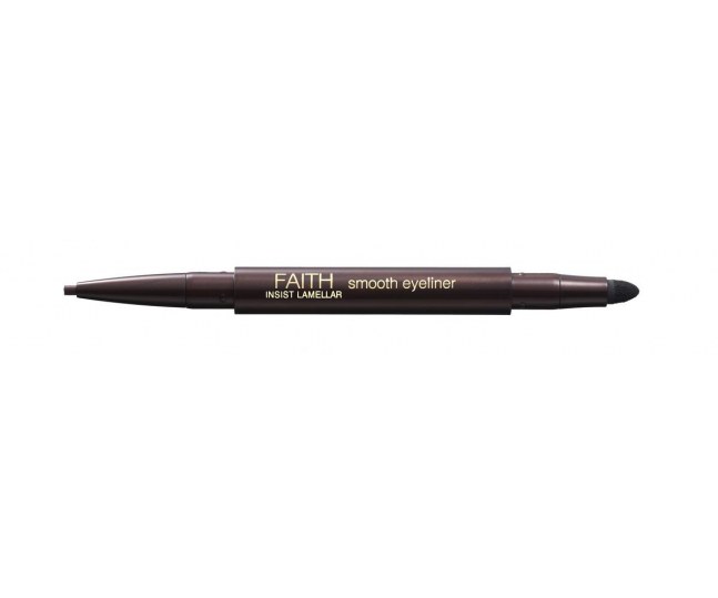 Faith Insist Smooth Eye Liner Brown / Сменные насадки для карандаша для глаз, цвет: коричневый