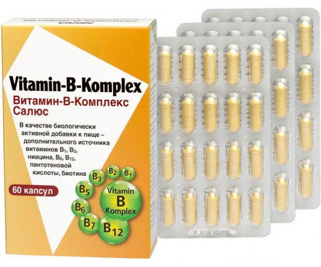 Витамин-В-Комплекс 60 капсул по 380мг