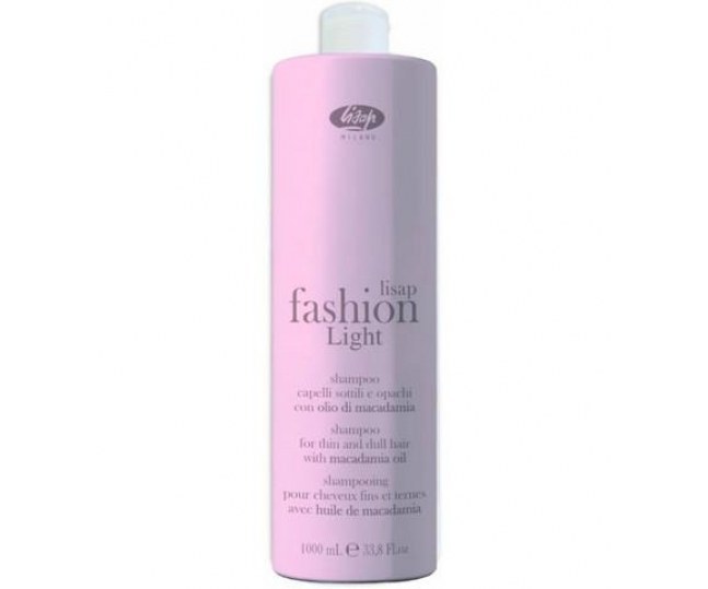 Lisap Fashion Light Shampoo Экстра мягкий очищающий шампунь для тонких и ослабленных волос 1000мл