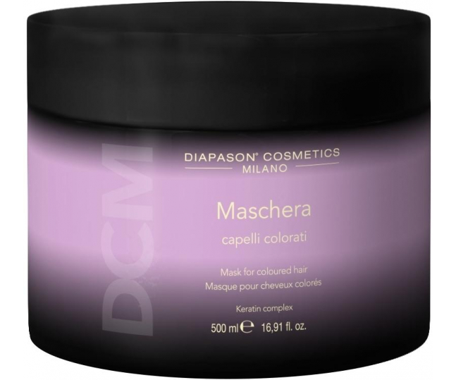 DCM Mask for Coloured Hair Маска для защиты цвета и восстановления окрашенных волос с Keratin Complex 500 мл