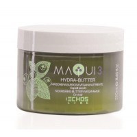 MAQUI 3 NOURISHING BUTTERY VEGAN MASK Натуральная питательная маска для сухих волос с маслом ши 250мл