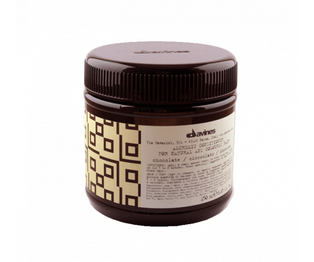 Davines ALCHEMIC CONDITIONER for natural and coloured hair Кондиционер "АЛХИМИК" для натуральных и окрашенных волос (шоколад) 250 мл