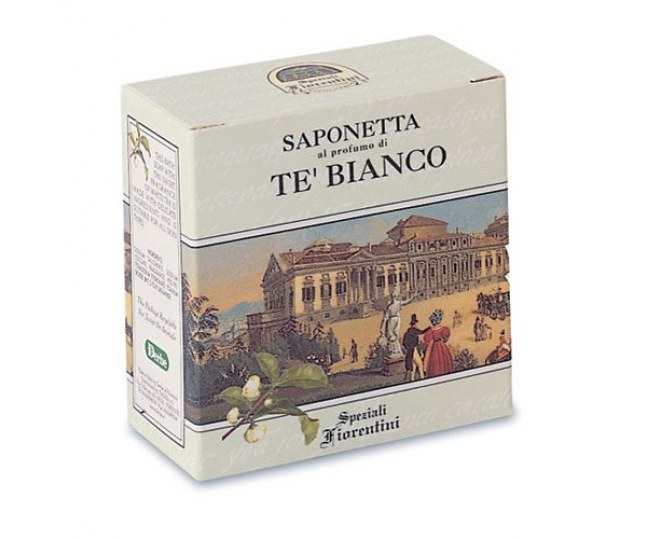DERBE SAPONETTA TE' BIANCO-Мыло "Белый чай" 100гр