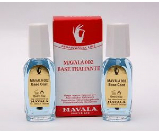 Mavala Base Coat Mavala 002 Защитная основа Мавала 002 2x10 ml