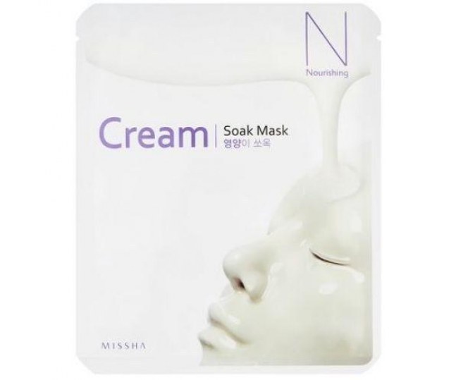 Cream-Soak Mask Nourishing Маска для лица питательная 1шт