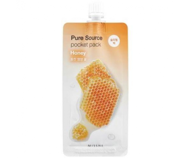 Pure Source Pocket Pack Honeyт Маска для лицаувлажняет и смягчает кожу 10мл