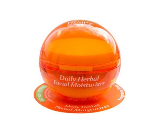 Hempz Yuzu & Starfruit Daily Herbal Facial Moisturizer SPF 30, Крем солнцезащитный увлажняющий Юдзу и Карамбола 40г