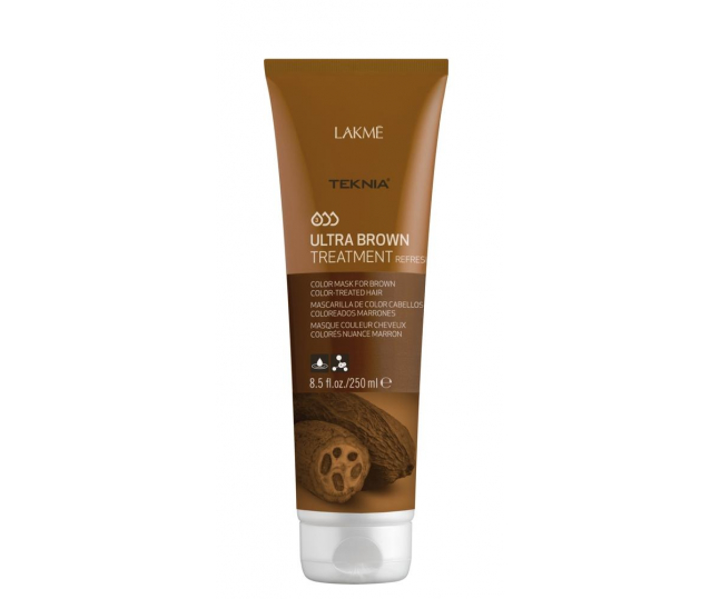 LAKME TEKNIA Ultra Brown Treatment - Средство для поддержания оттенка окрашенных волос Коричневый 250 мл
