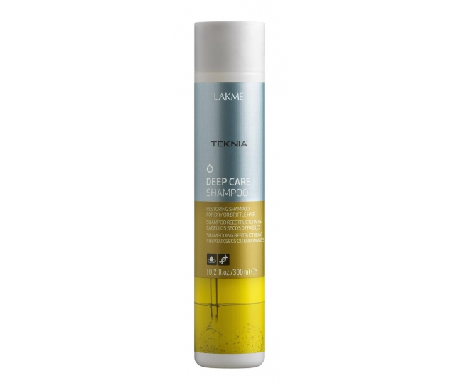 LAKME TEKNIA Deep Care Shampoo - Шампунь восстанавливающий для сухих или повреждённых волос 300 мл