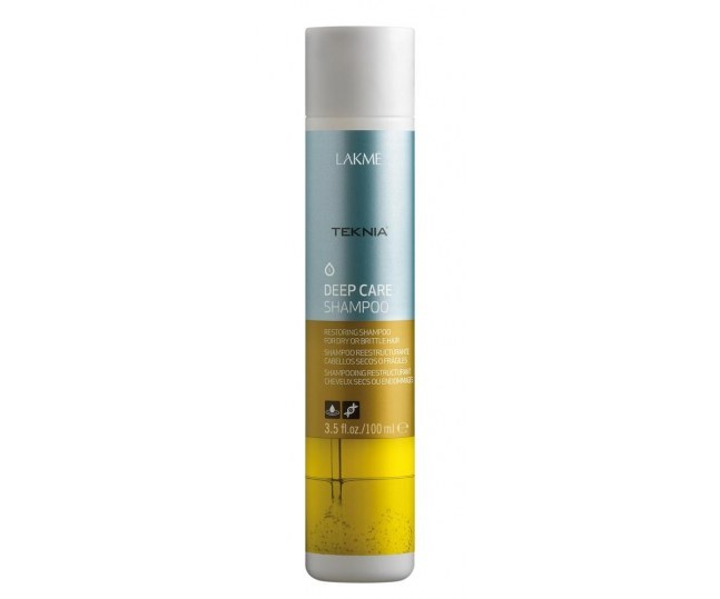 LAKME TEKNIA Deep Care Shampoo - Шампунь восстанавливающий для сухих или повреждённых волос 100 мл
