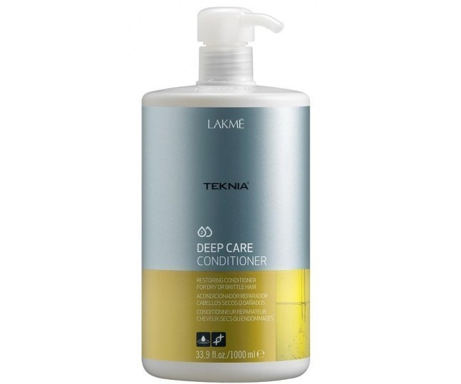 LAKME TEKNIA Deep Care Conditioner - Кондиционер восстанавливающий для сухих или повреждённых волос 1000 мл