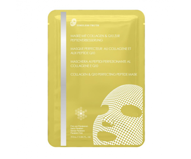 Collagen and Q10 Perfecting Peptide Mask Пептидная маска на основе коллагена и коэнзима Q10 (Бемлиз)
