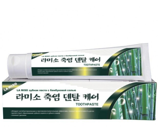 La Miso Bamboo Salt Dental Care Toothpaste /  Зубная паста с бамбуковой солью  150 гр