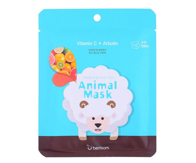 BERRISOM Animal masks Маска для лица Овечка 25мл