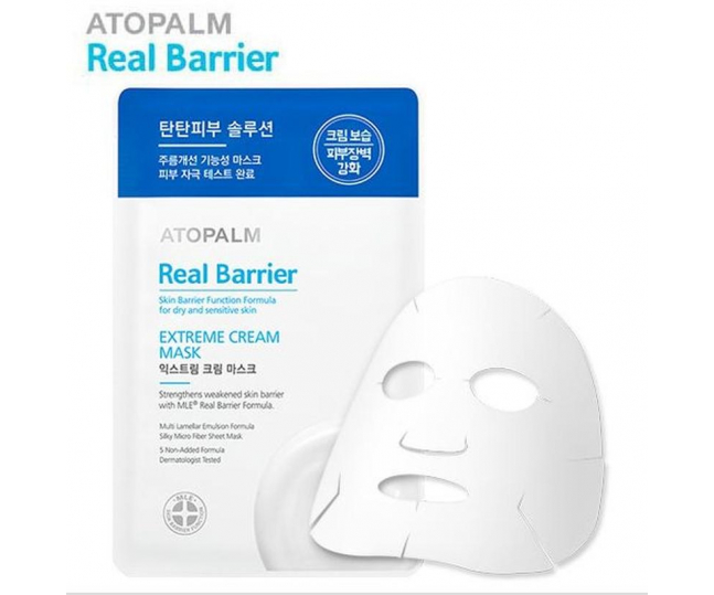 "Atopalm" Real Barrier маска с защитным кремом для лица 28 мл